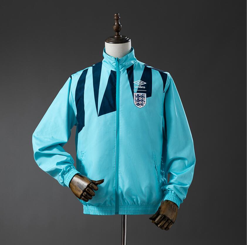 England Reversible Jacket Windbreaker - Light Blue