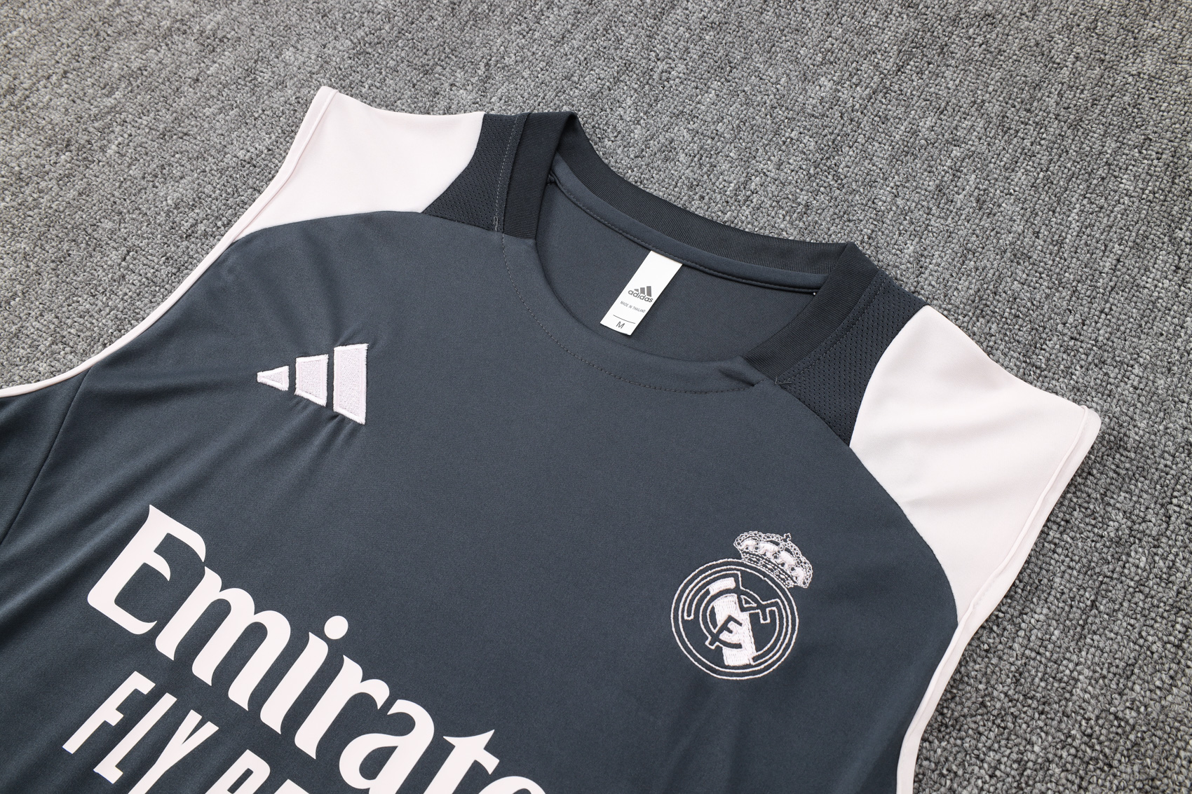 2024/2025 Real Madrid grey adult vest training suit (Adult Kit)