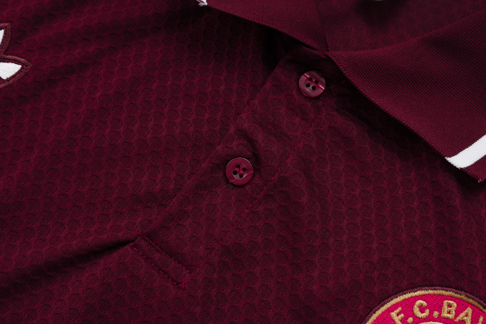 2025/2026 Bayern Munich Polo Dark Red Retro Edition (Adult Kit)