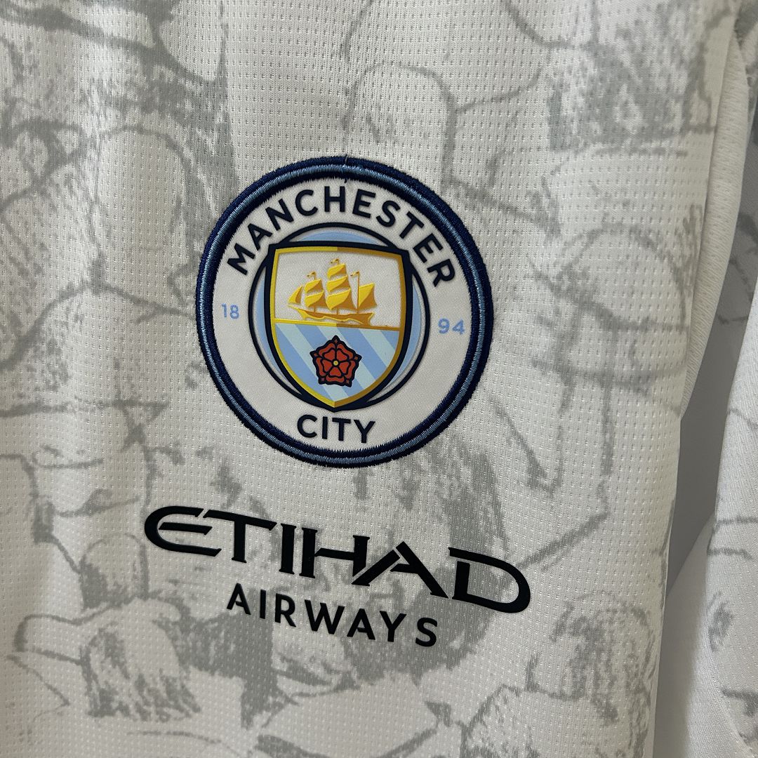 2025/2026 Manchester City Away Football Shirt (Fans)