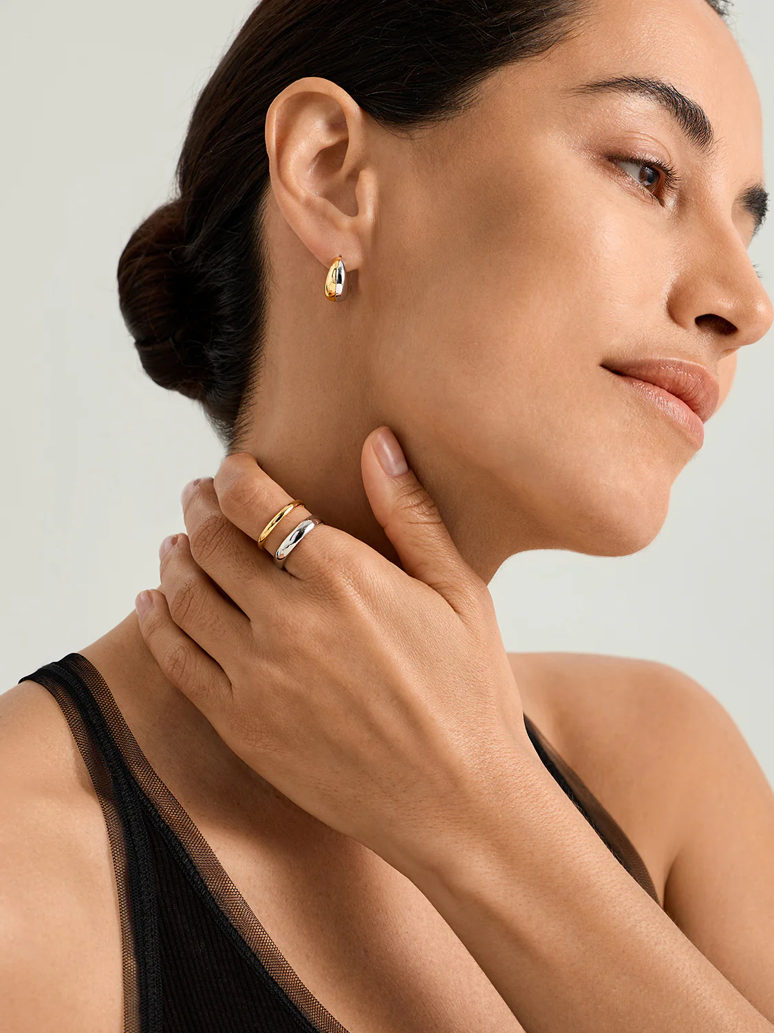 Mixed Open Double Ring