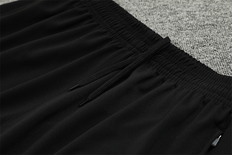 24/25 Liverpool Black paired with yellow Half Zip Training Kit (Adult Kids Kit)