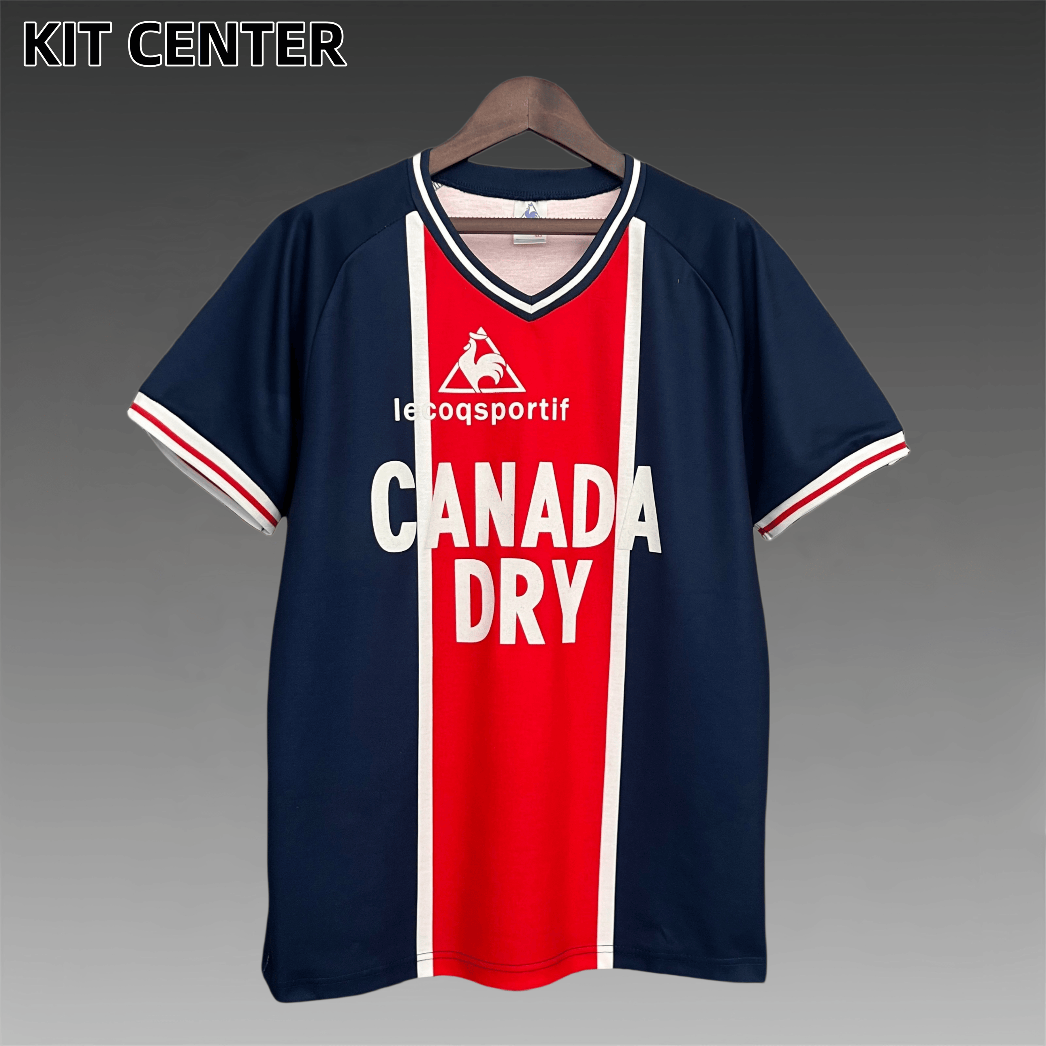 1974 PSG Paris Saint-Germain  home Football Shirt (Retro）