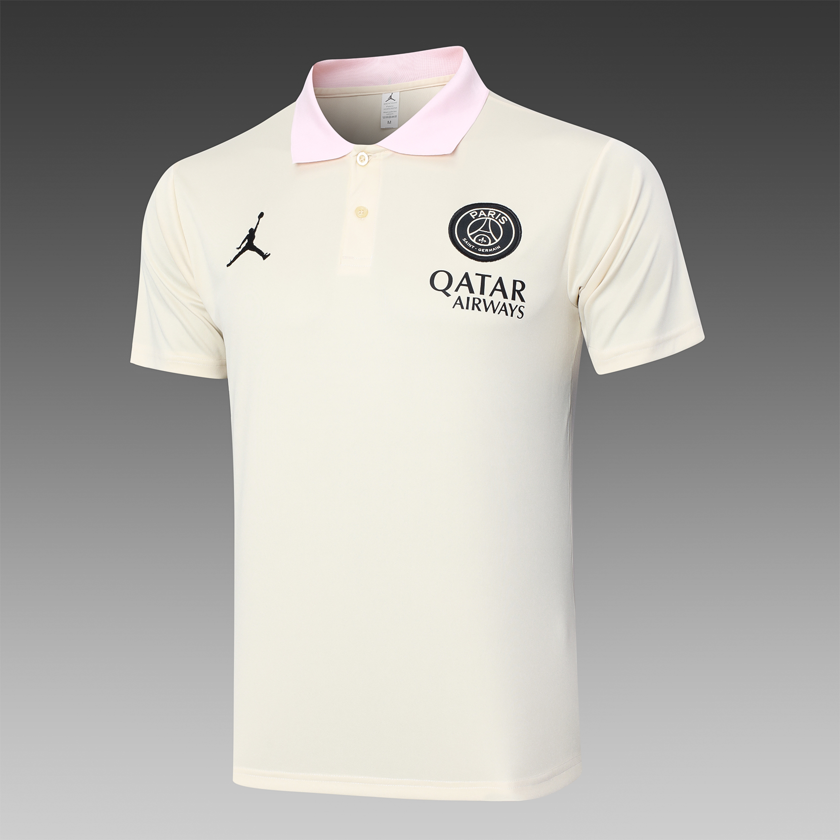 24/25 Paris Saint-Germain Almond Colour Polo Shirt (Adult Kit)