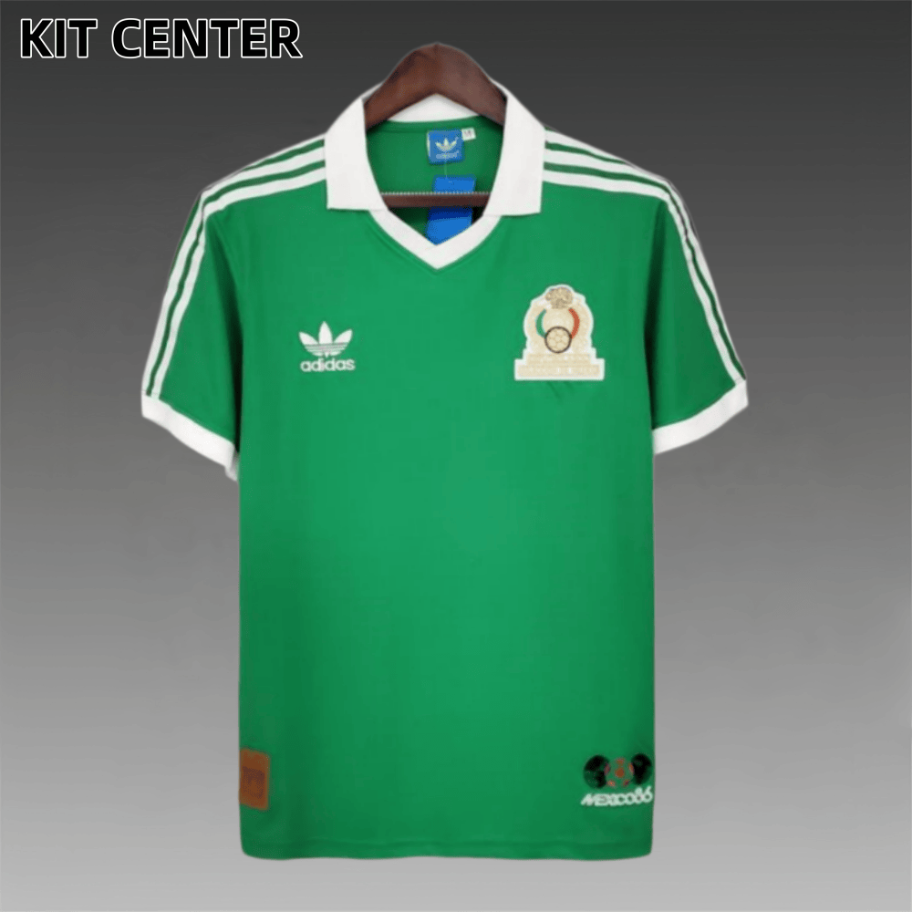 1986 Mexico  home Retro Football Shirt