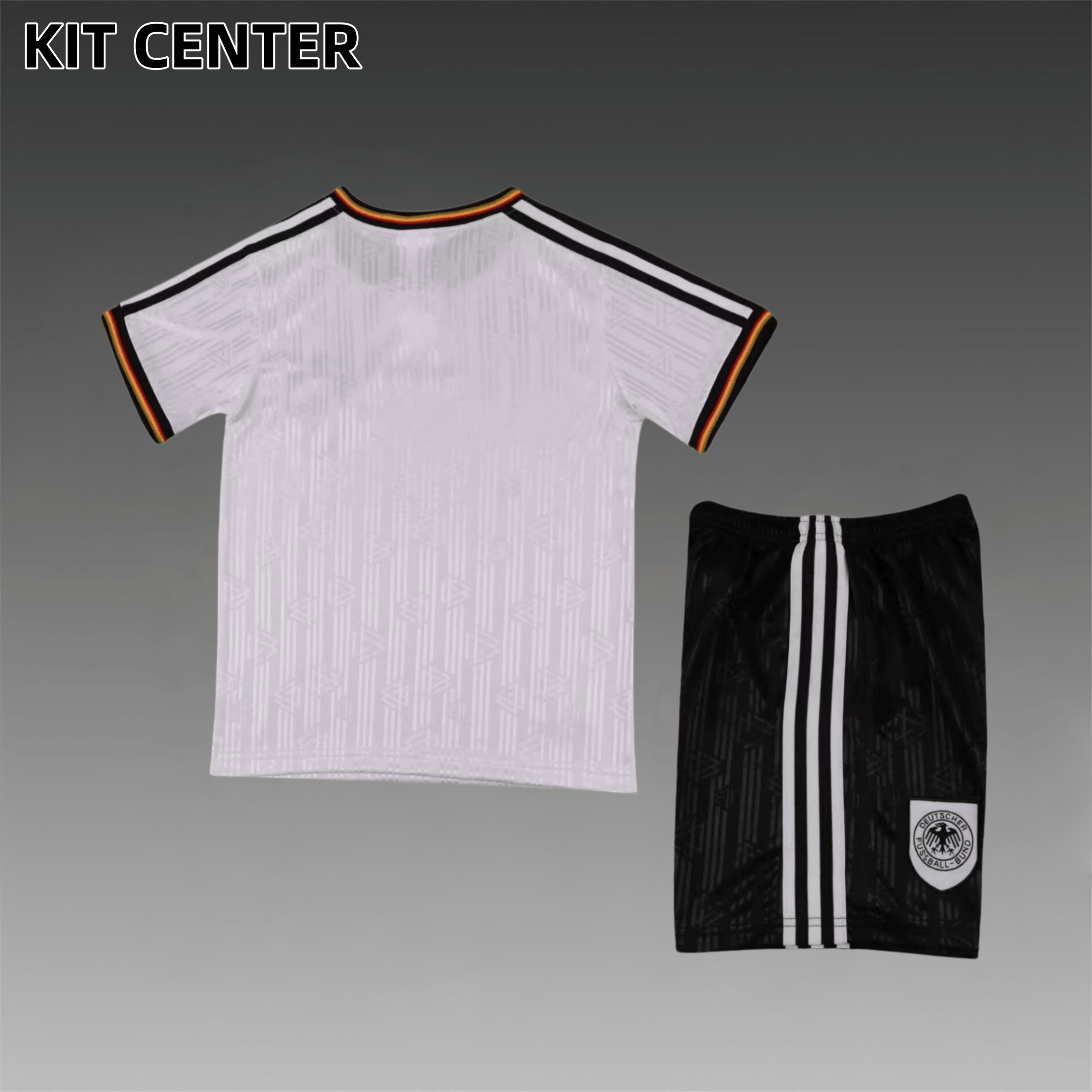 1996 Germany home Retro Football Shirt ( Kids Kit )