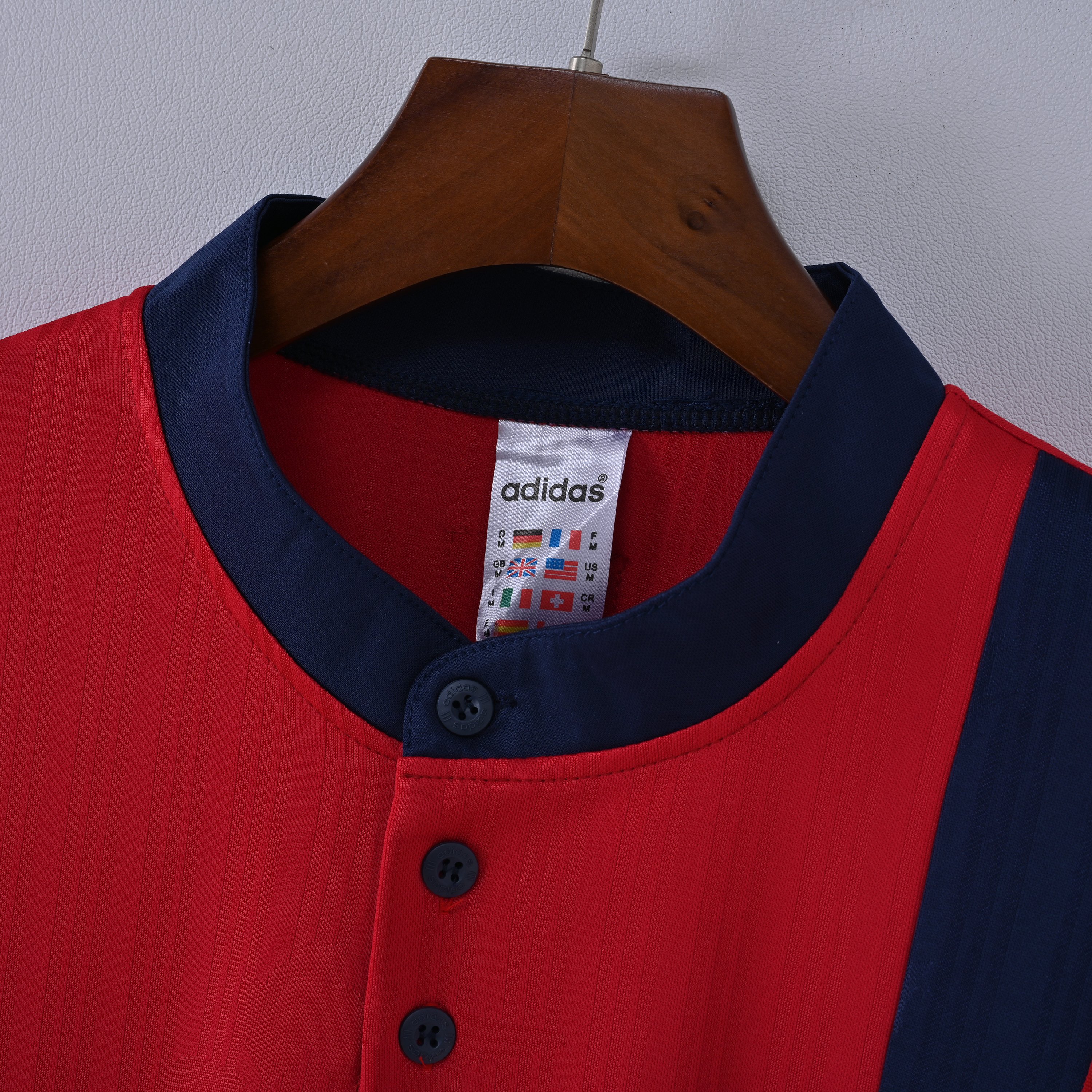 1996 Spain Home Retro Football Shirt