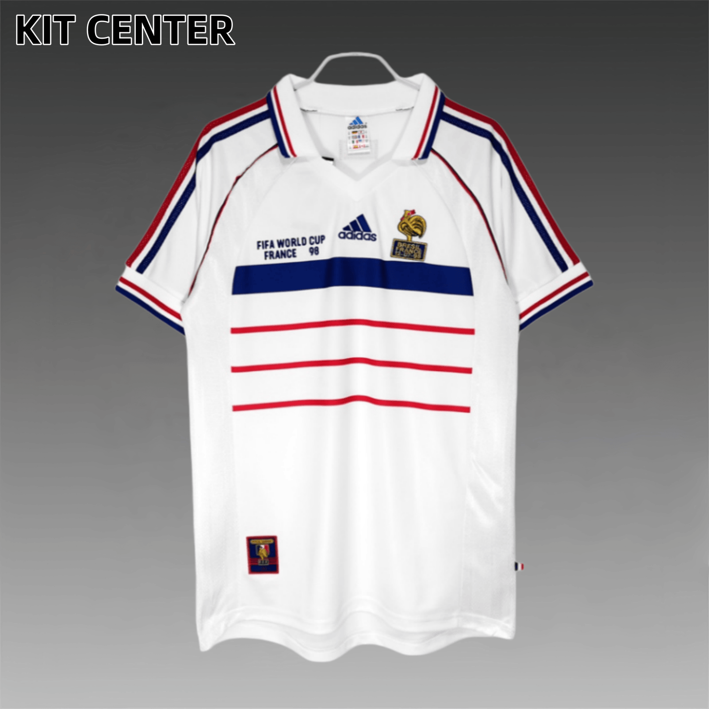 1998 France Away Retro Football Shirt