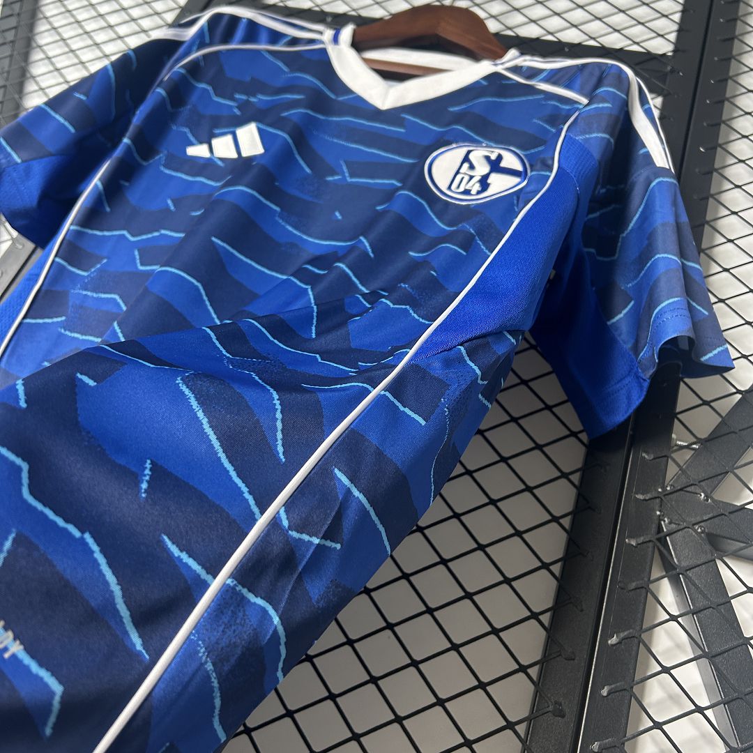 2025/2026 Schalke 04 Home Football Shirt (Fan Edition)