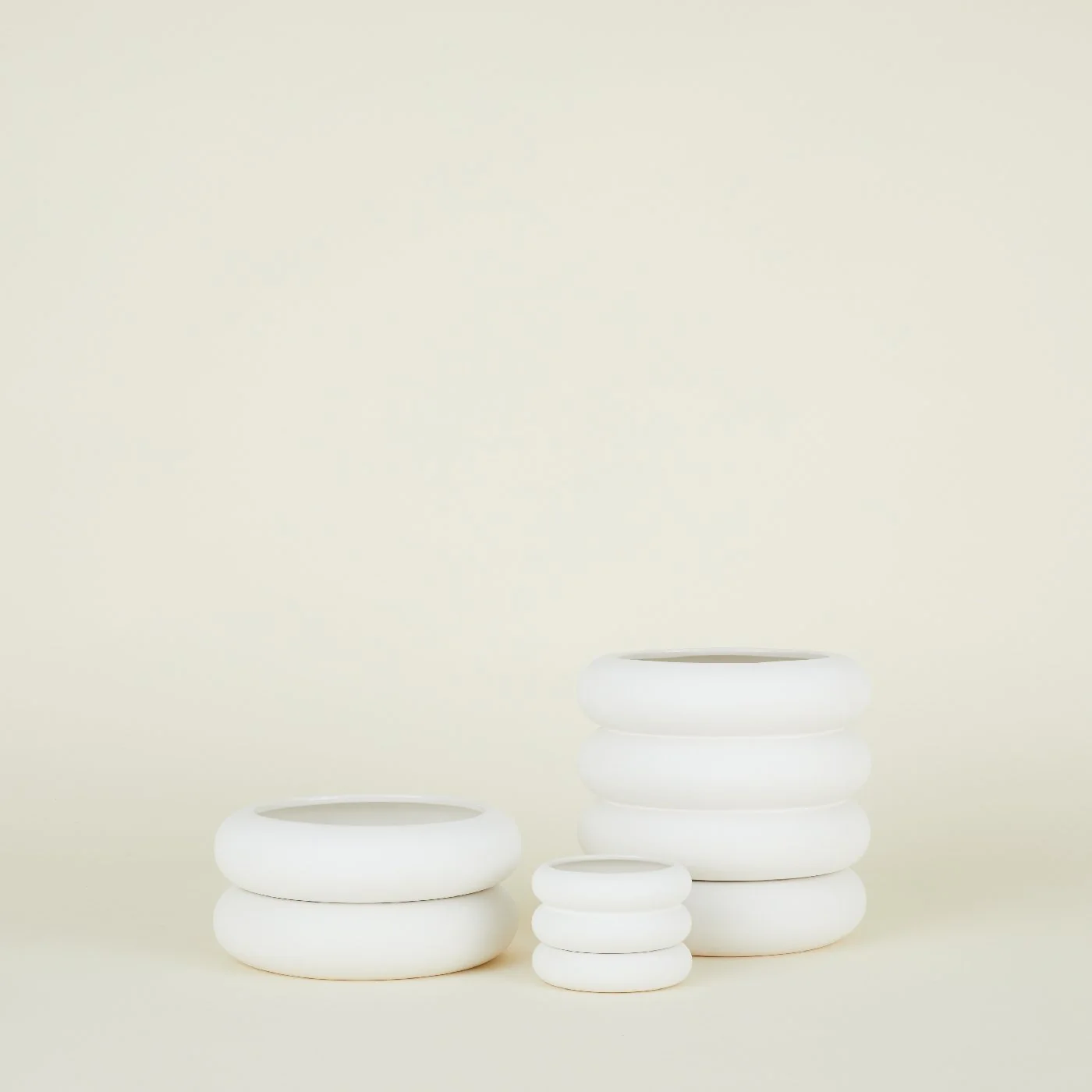 Stacking Planter - White