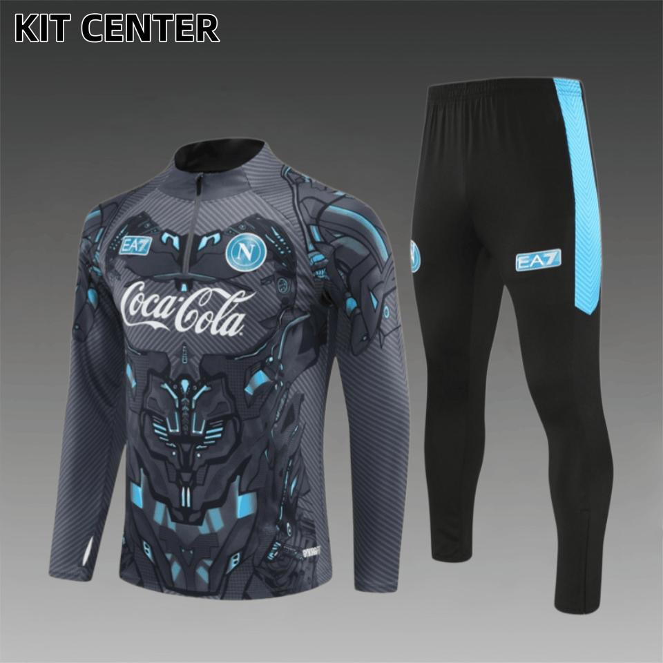 25/26 Napoli Half Pull Training Suit (Adult and Children's Set)