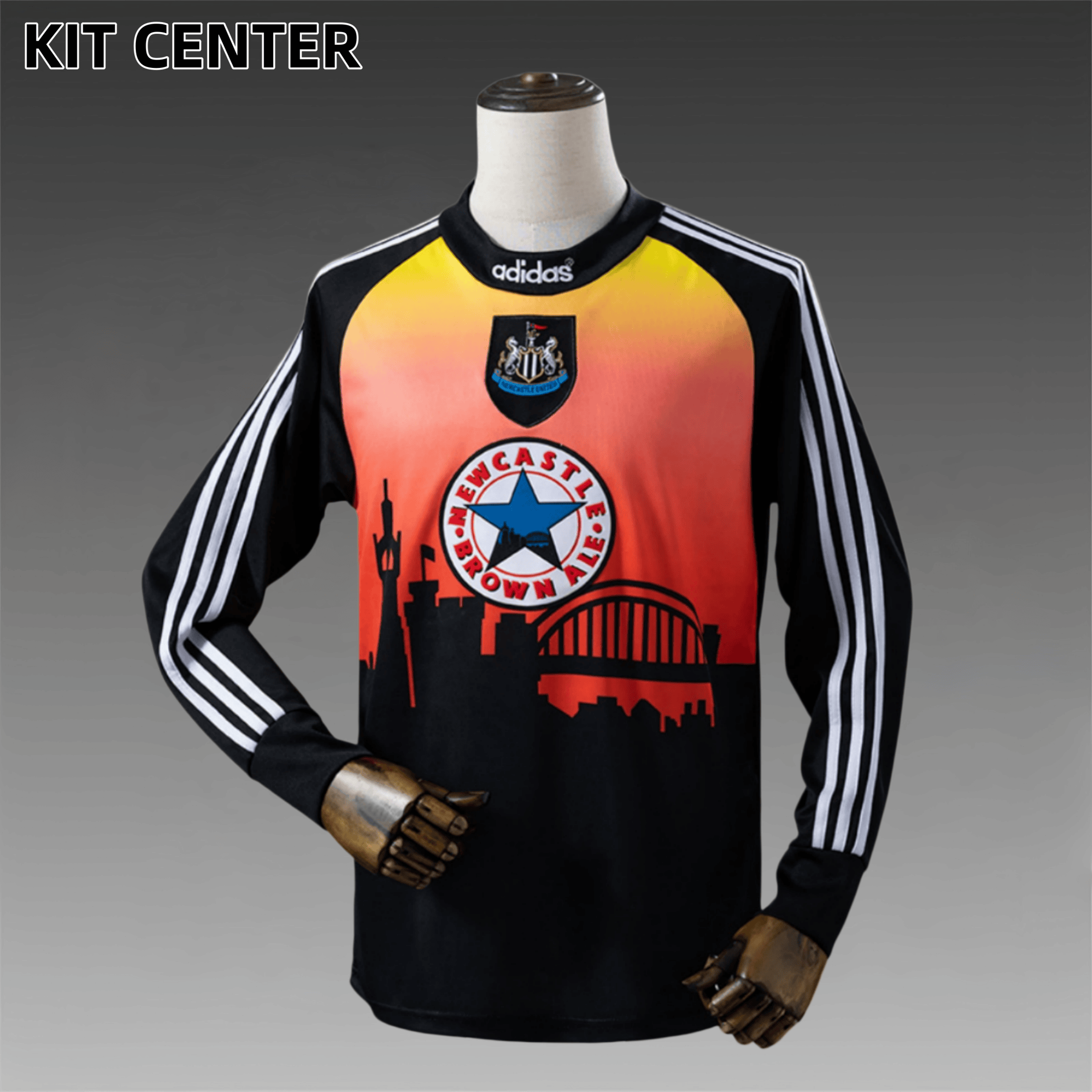 1996/1997 Newcastle United Goalkeeper Long Sleeve Retro Football Shirt