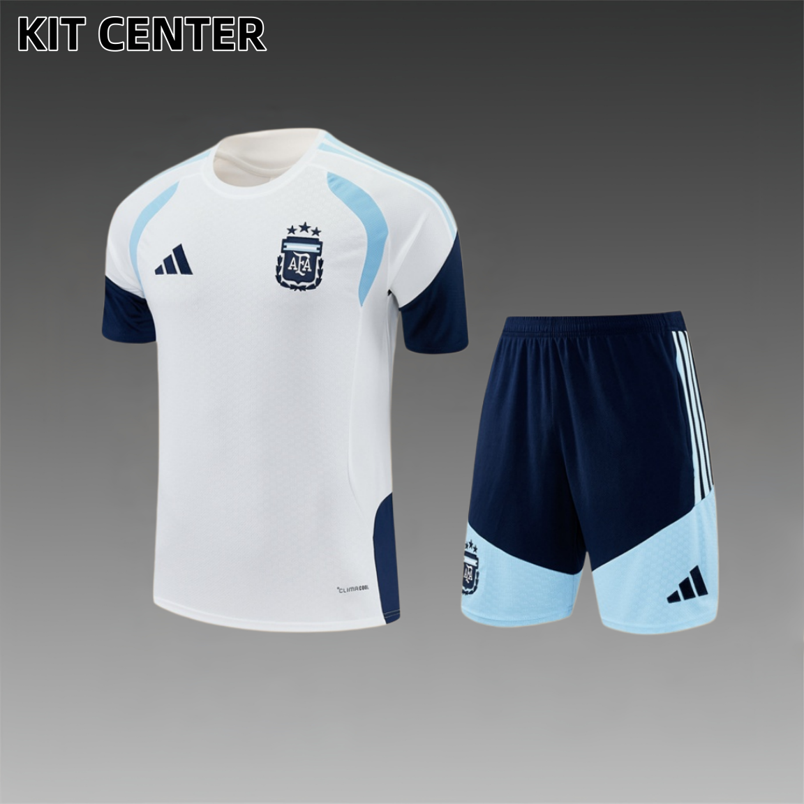 2026/2027 Argentina  Short Sleeve Training Suit (Adult & Kids  Kit)