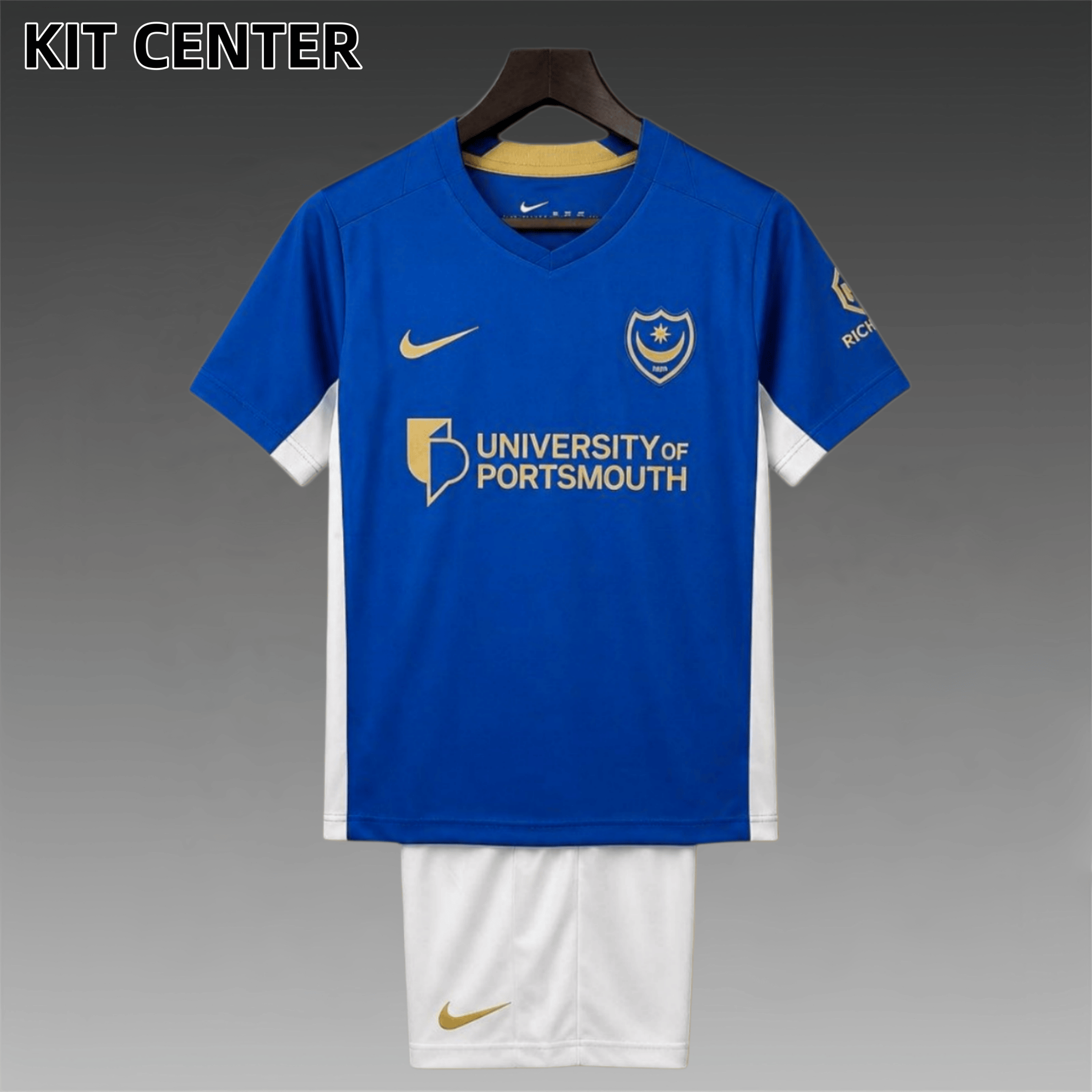 2026/2027 Portsmouth Home  Football Shirt (Kids Kit socks）