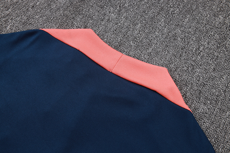 2025/2026 Barcelona Half Zip Tracksuit (Adult Kit)