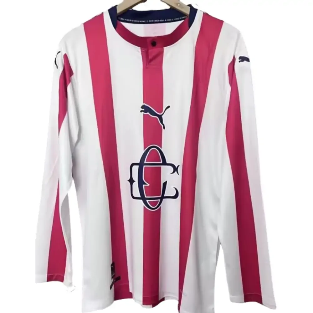 2025-26 Chivas Anniversary Long Sleeve Jersey - Fans Edition