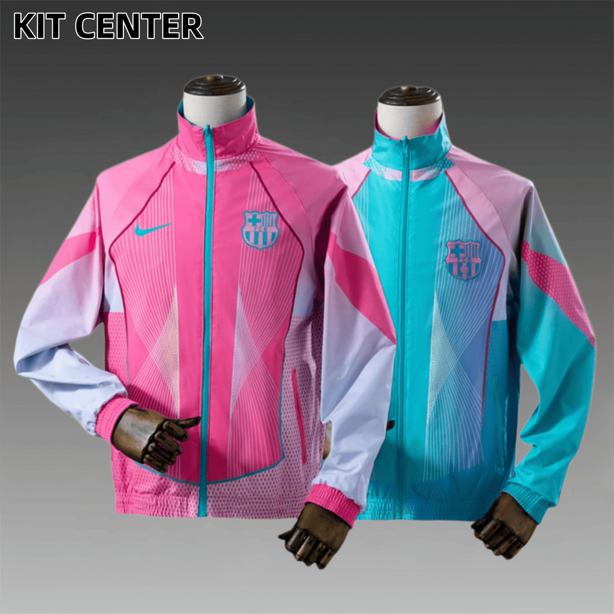 2025/2026 Barcelona football shirt double-sided windbreaker