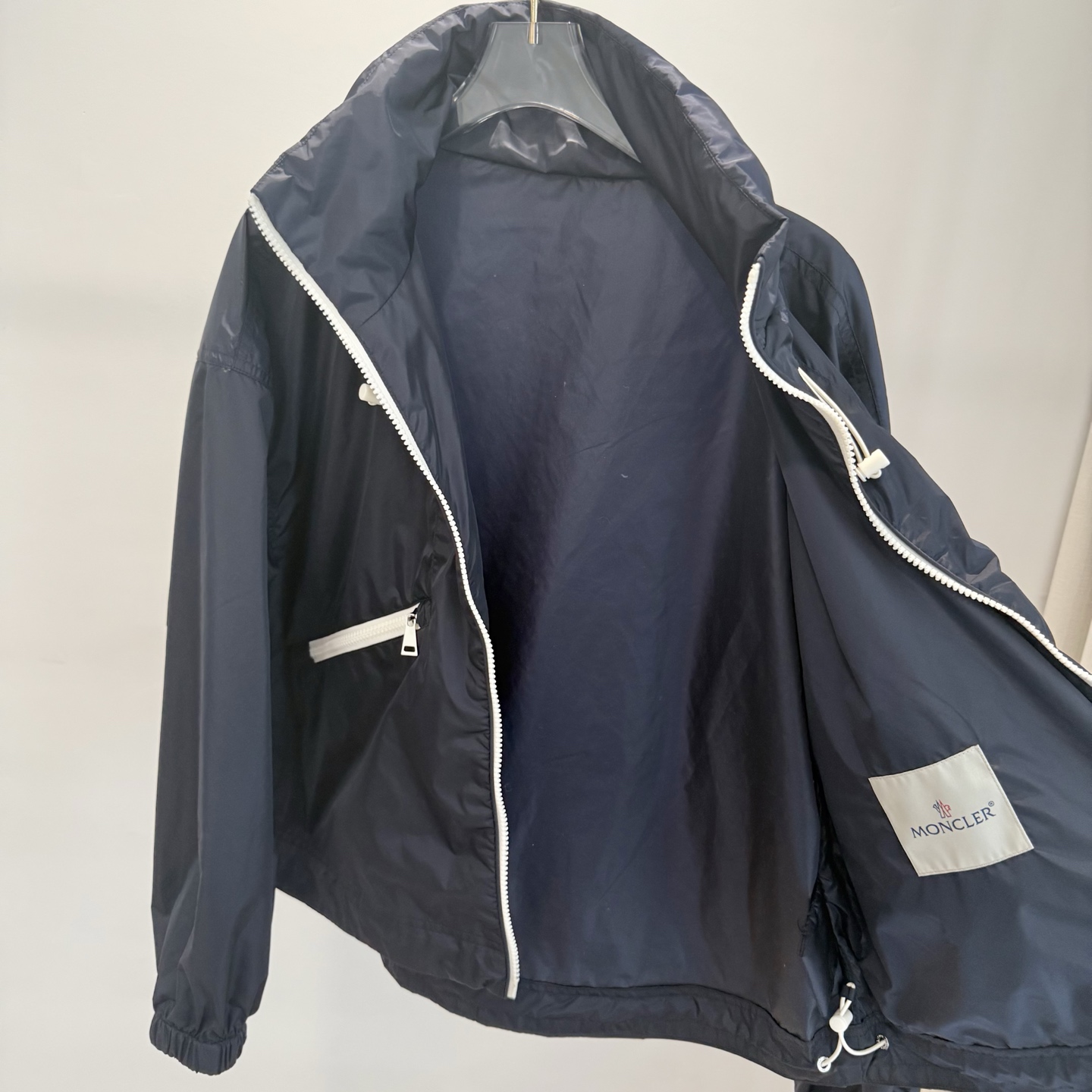 Moncler 2026 Autumn Winter Women's Jackets Polyester Stand Collar Tassel Zipper Casual Slim Woman's Coats MKDFWJ26005