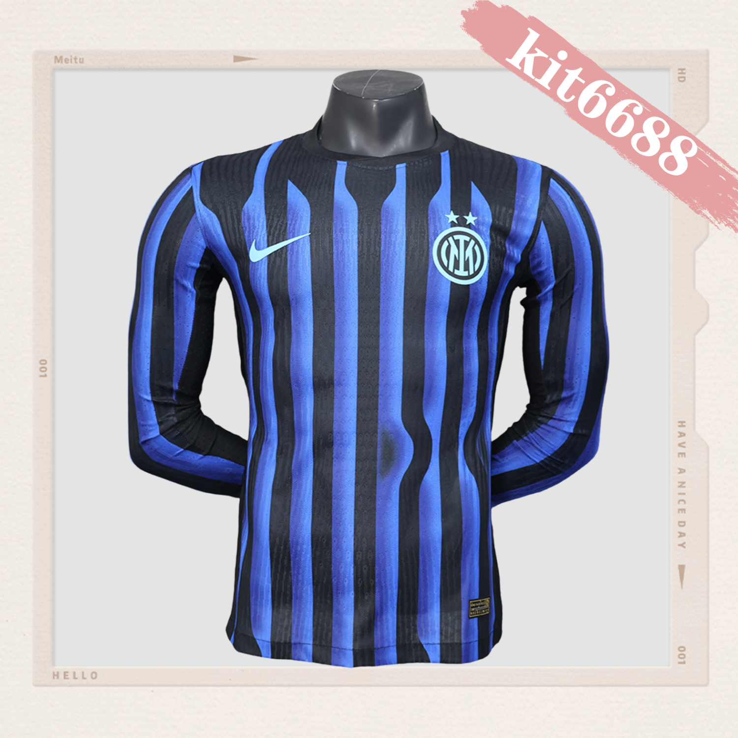 2025/2026 Inter Milan Home long sleeves Football Shirt ( player)