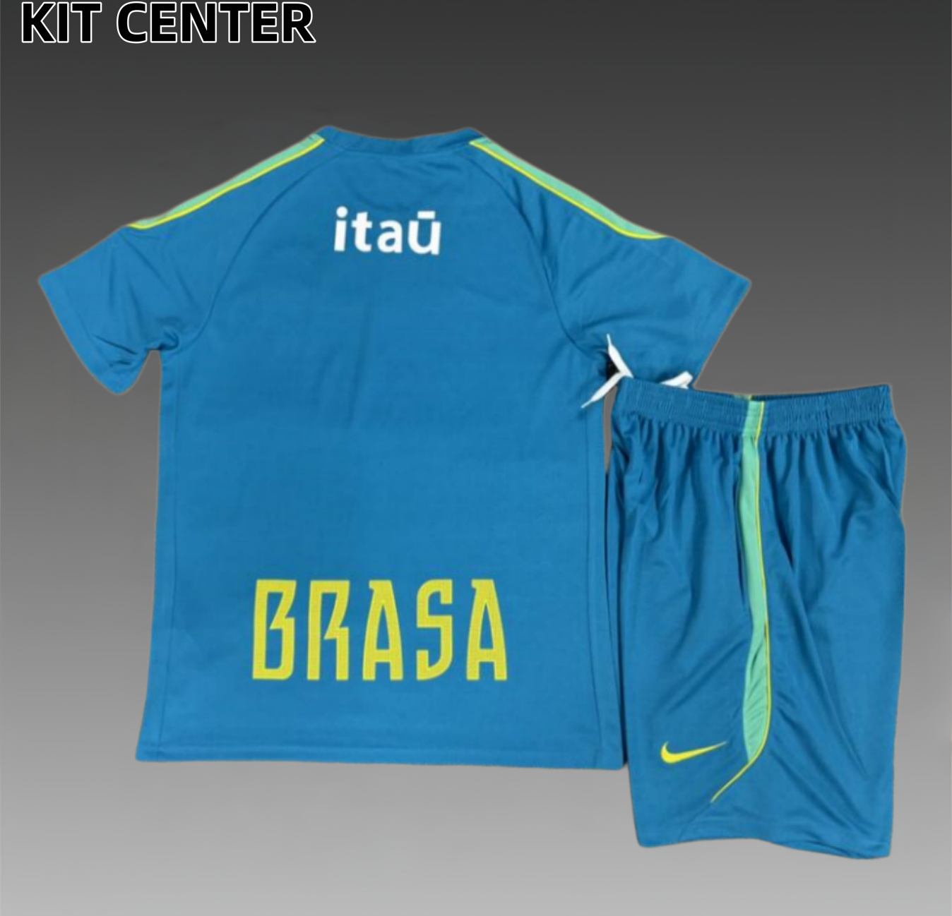 2024/2025 Brazil Hu Lanse  Short Sleeve Training Suit (Adult & Kids  Kit)