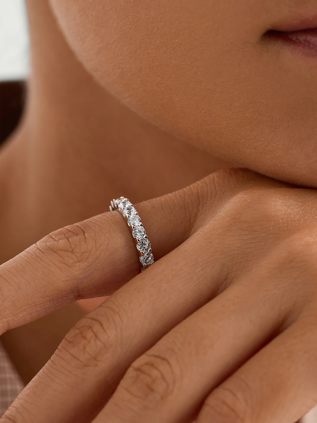 Sapphire Eternity Ring