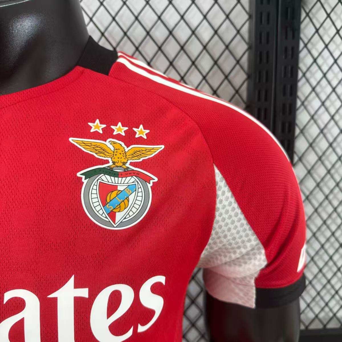 2025/2026 Benfica Football Club Home Football Shirt（Player Edition）
