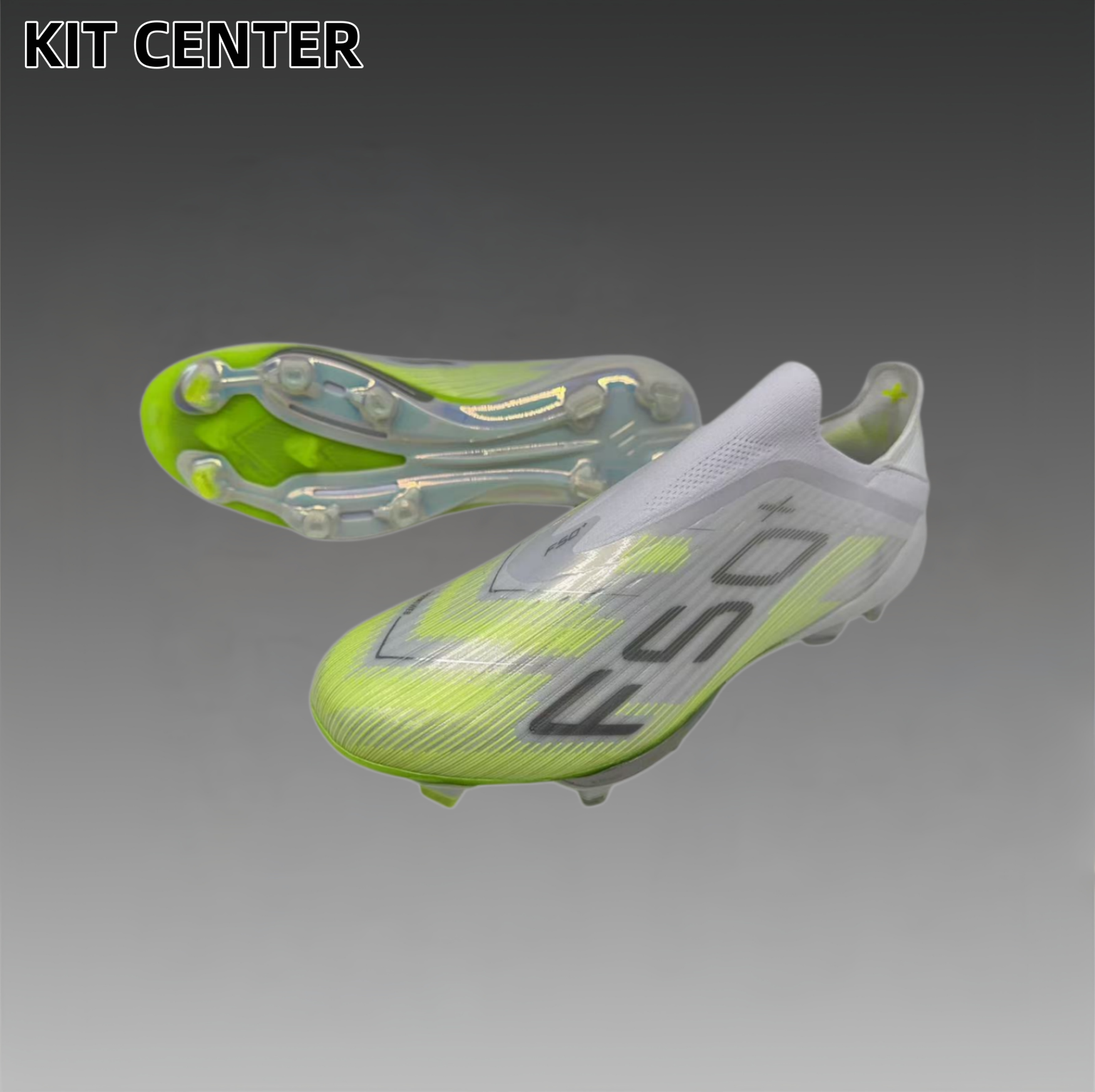 A F50 Low-top Waterproof Football Shoes Without Shoelaces