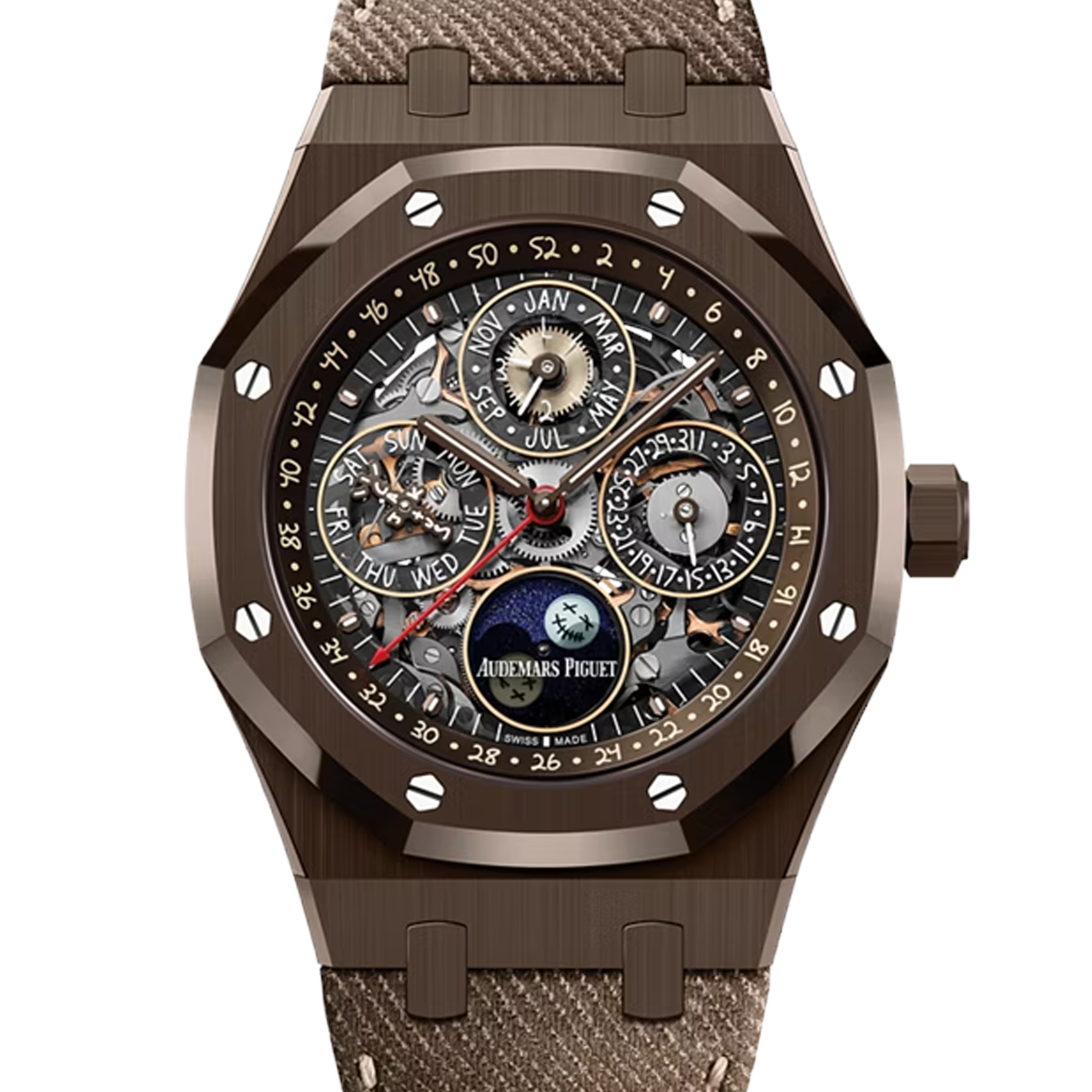 Audemars PiguetRoyal Oak Perpetual Calendar Openworked Cactus Jack Watch 26585cm.oo.d301ve.01