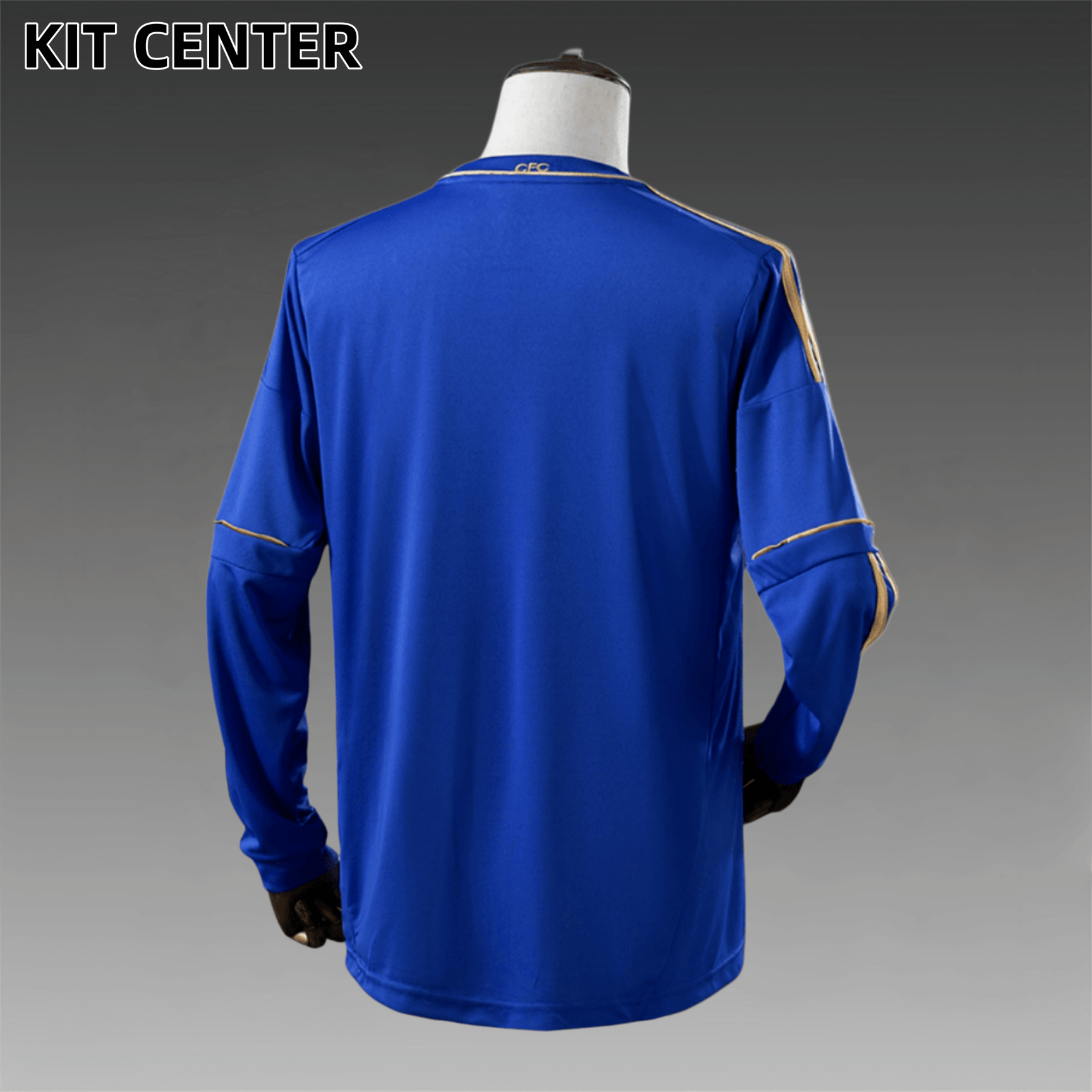 2012/2013 Chelsea Home Long Sleeve Retro Football Shirt (Fans)