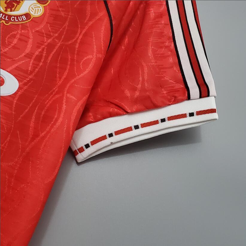 90/92 Manchester United home retro football jersey