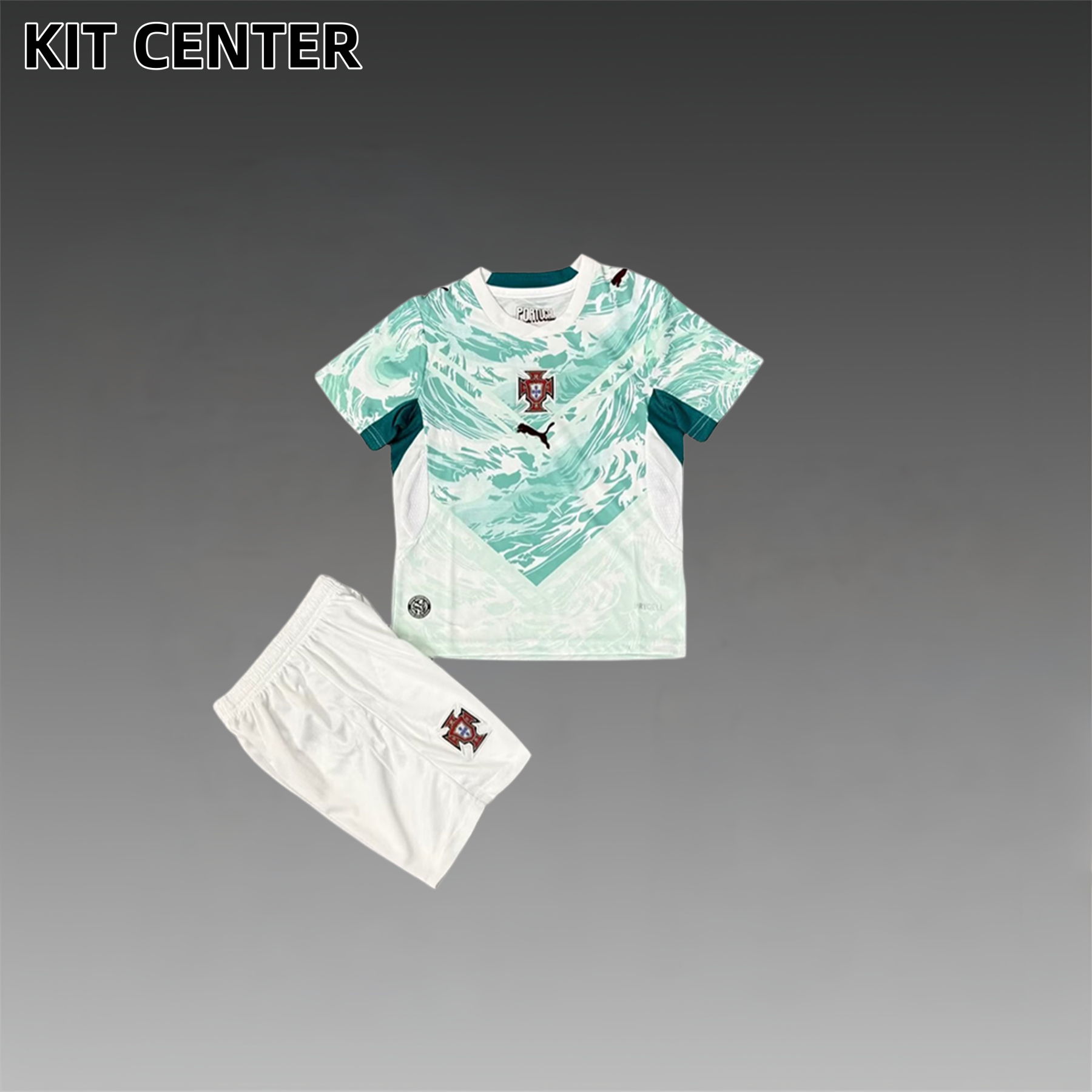 2026 Portugal away Football Jersey (Kids Kit socks)