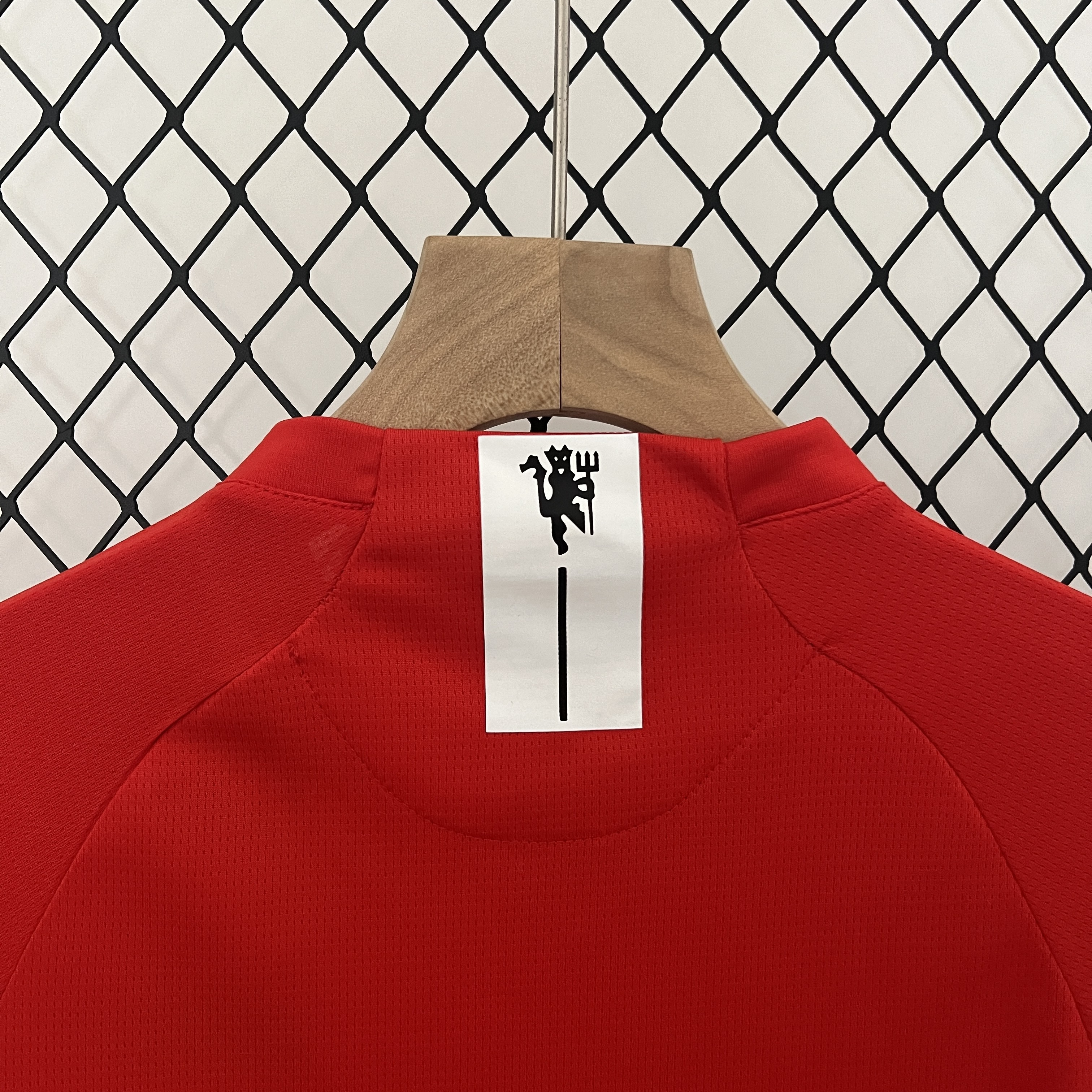 07/08 Manchester United Champions League homeretro football jersey  Kids Kit