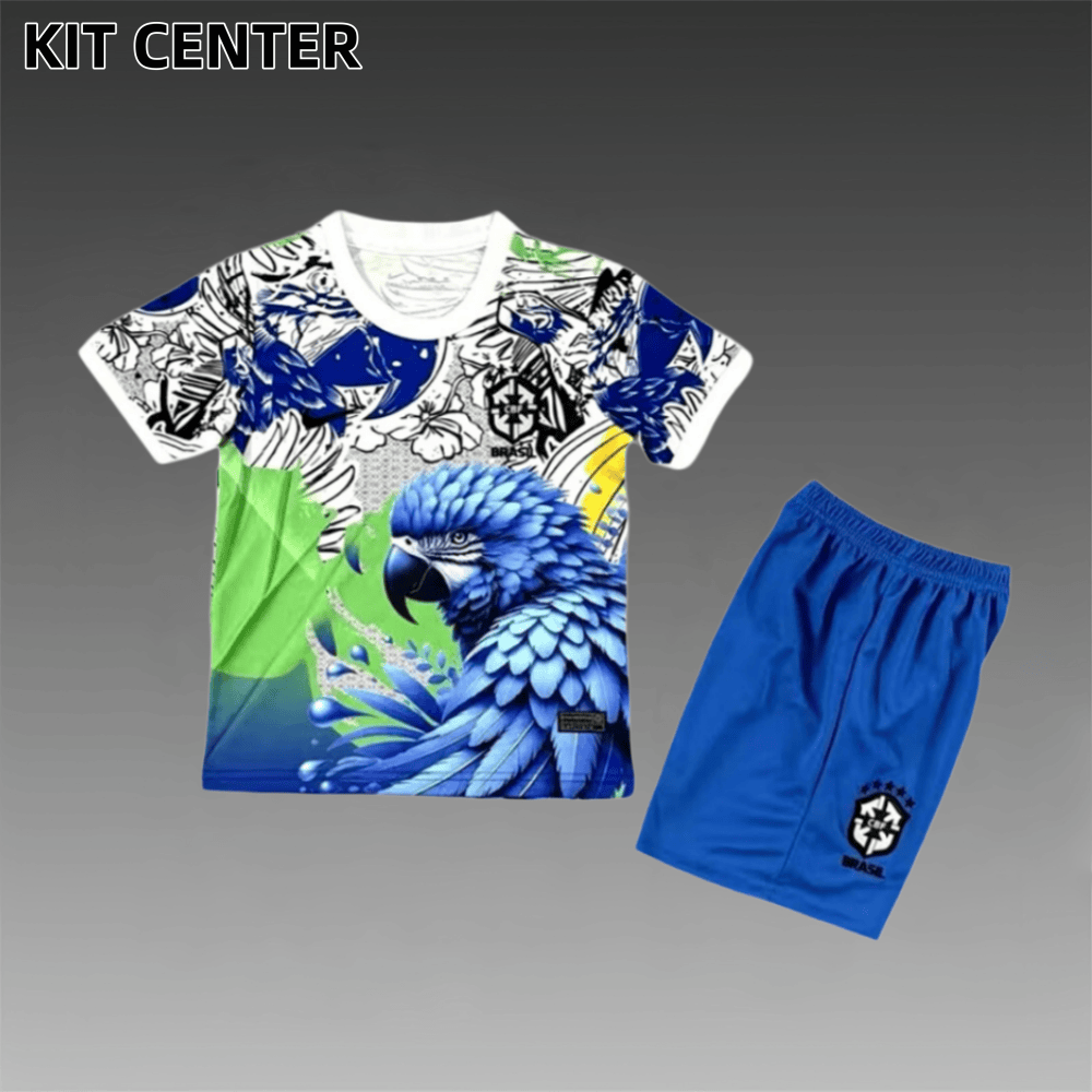 2025/2026 Brazilian Special Edition Football Shirt (Kids Kit socks ）