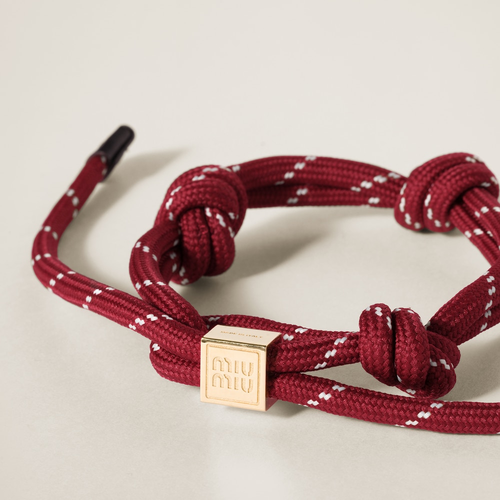 Cord bracelet