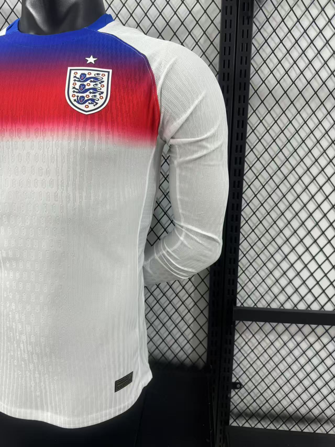 2025/2026 England Home Long Sleeve Football Jersey (Players)