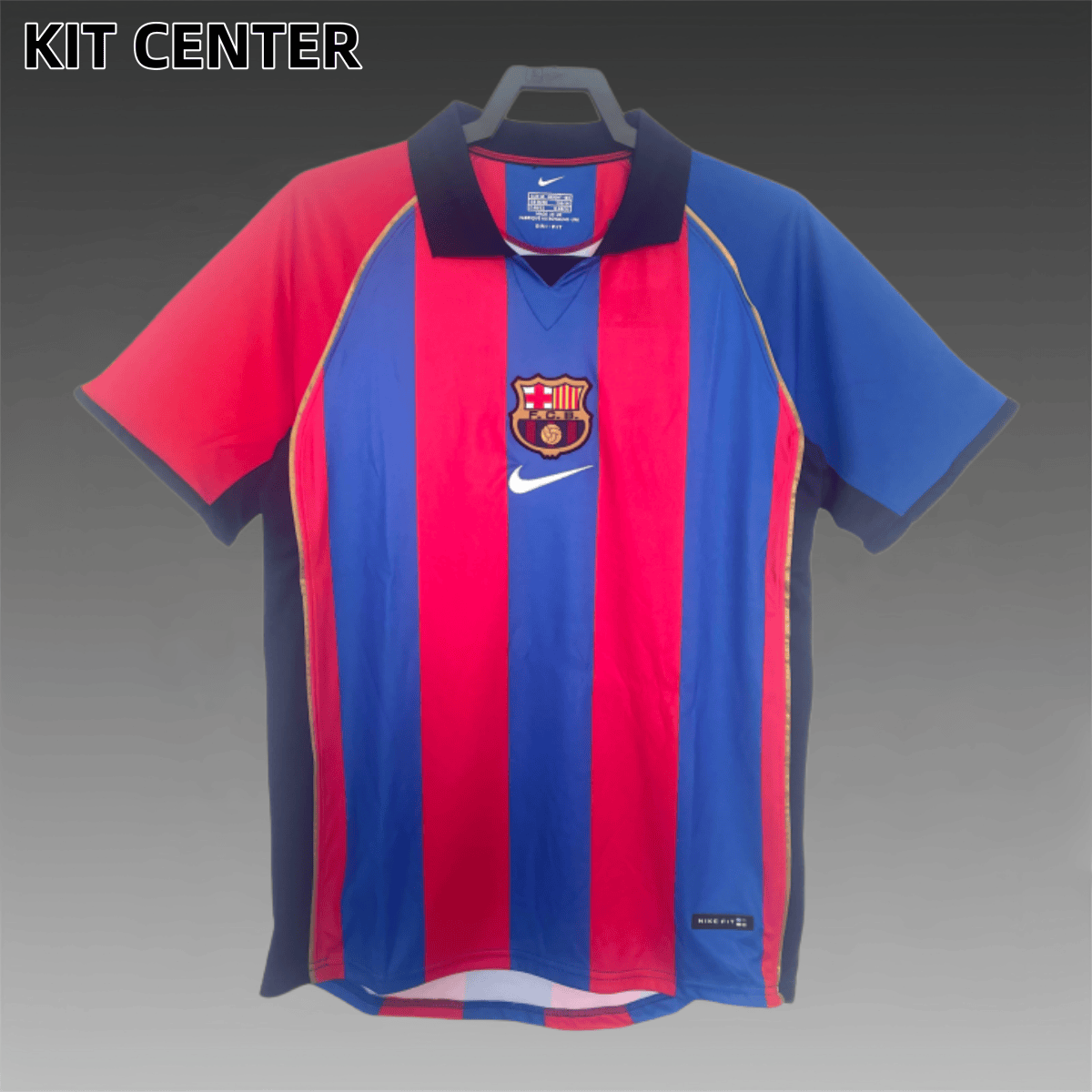 2001/2002 Barcelona home Retro Football Shirt