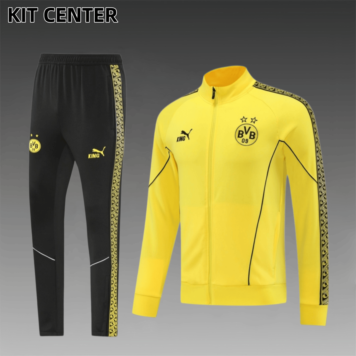 25/26 Dortmund Full Zipper Training Suit (Adult Set)