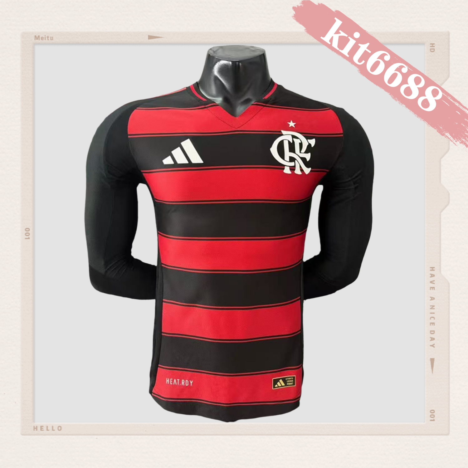 2025/2026 Flamengo Home long sleeves Football Shirt (Player)