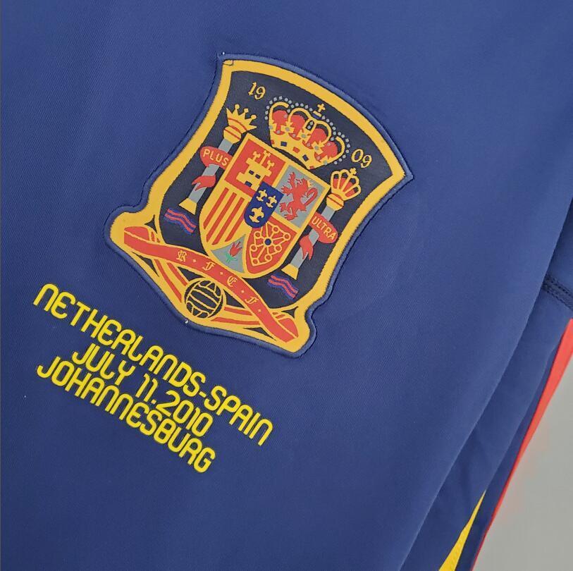 2012 Spain Away long Retro Football Shirt