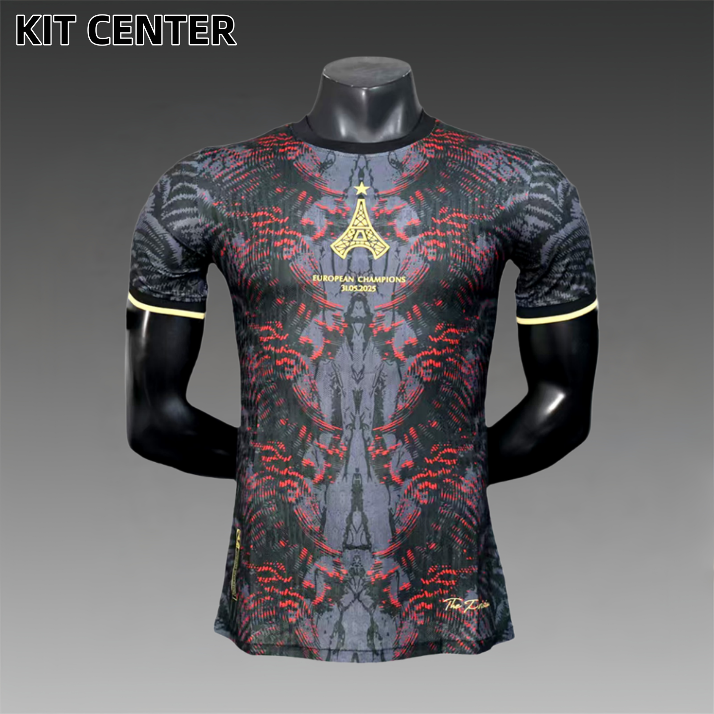 2025/2026 Paris Saint-Germain Special Edition European Cup Champions Jersey (Player Edition)