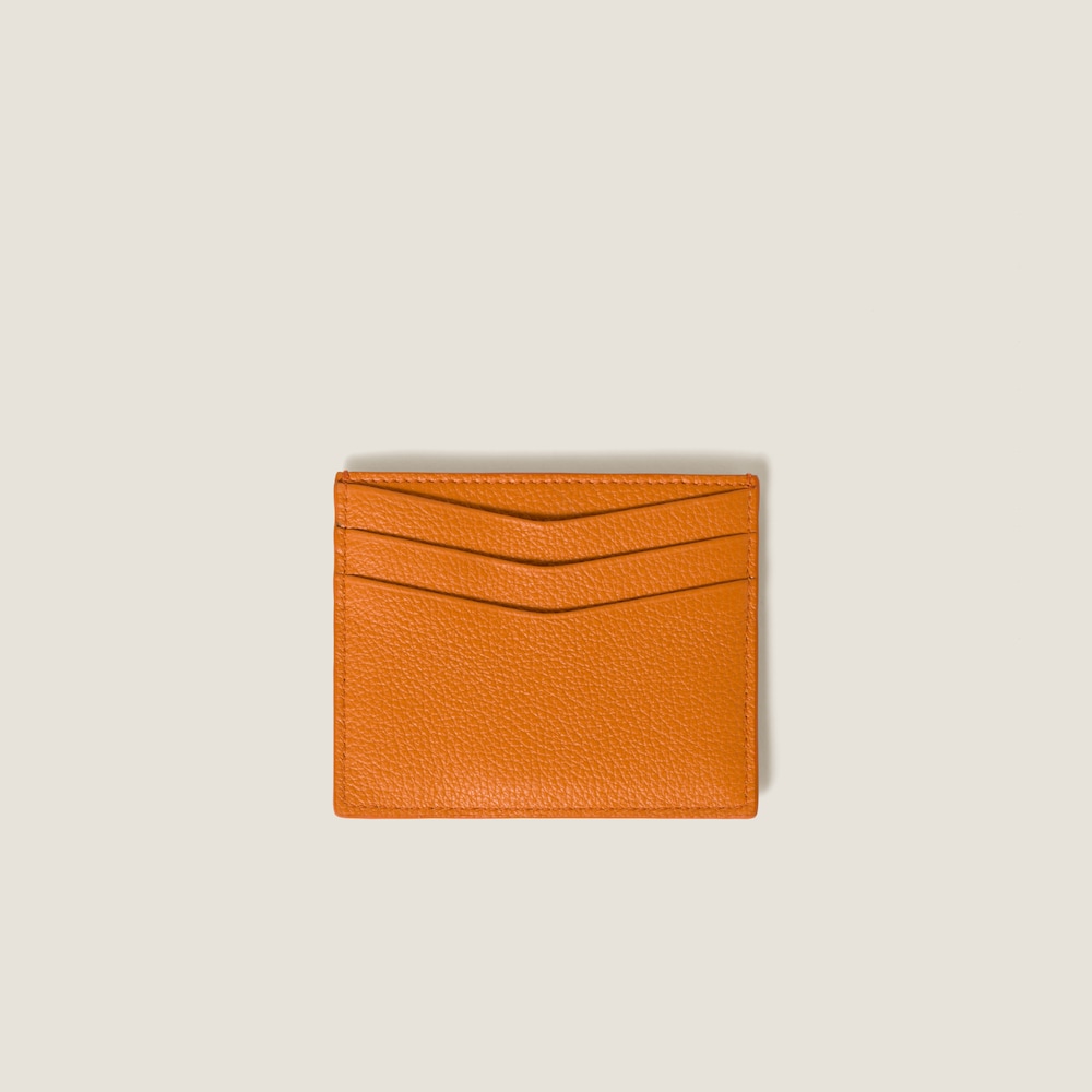 Leather card holder