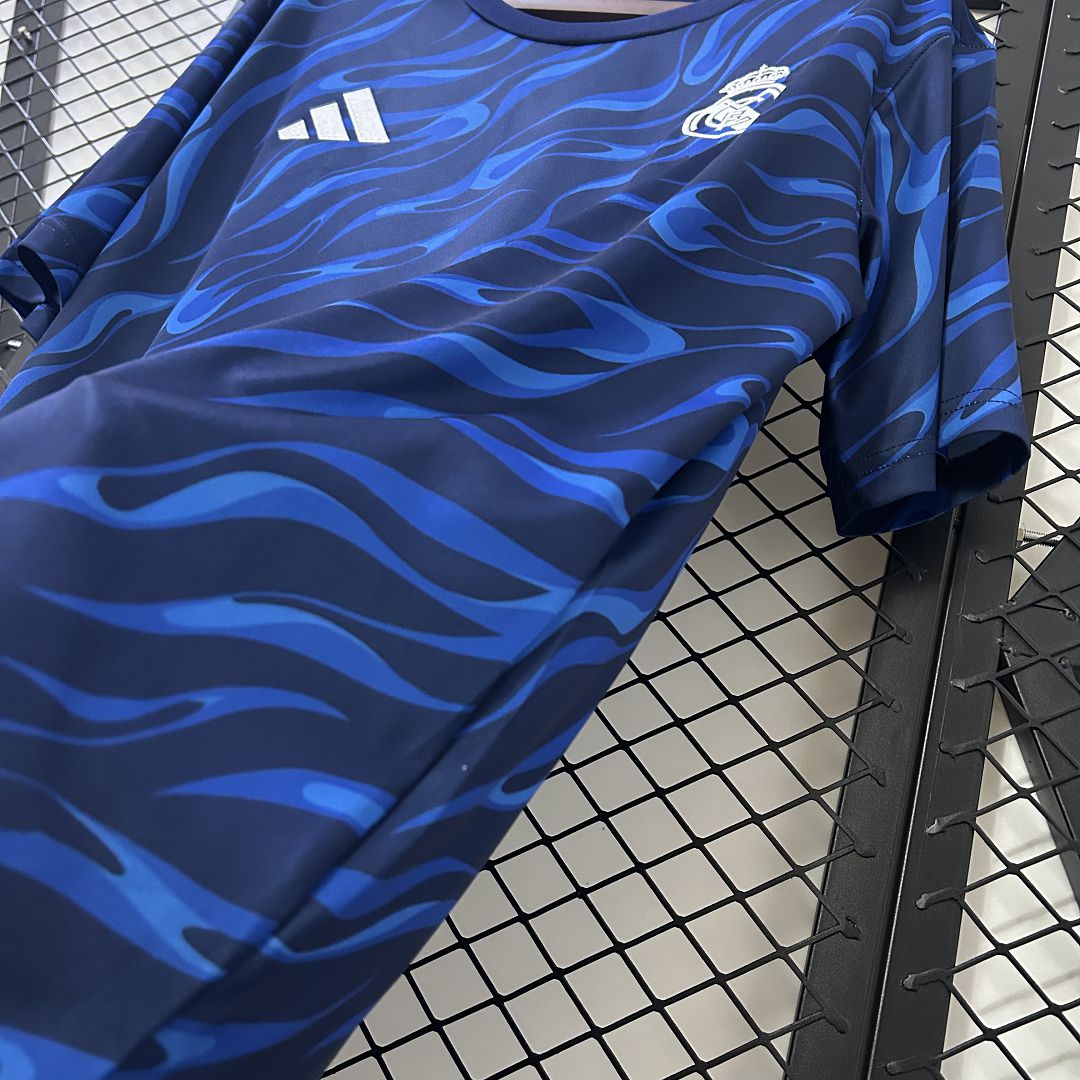 2025/2026 Real Madrid Pre-match Training Football Shirt （Fan Edition）
