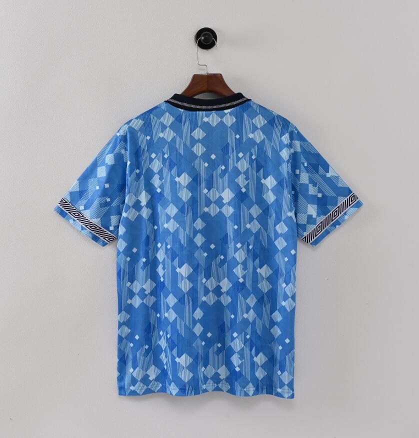 1990 England Second Away Retro Football Shirt