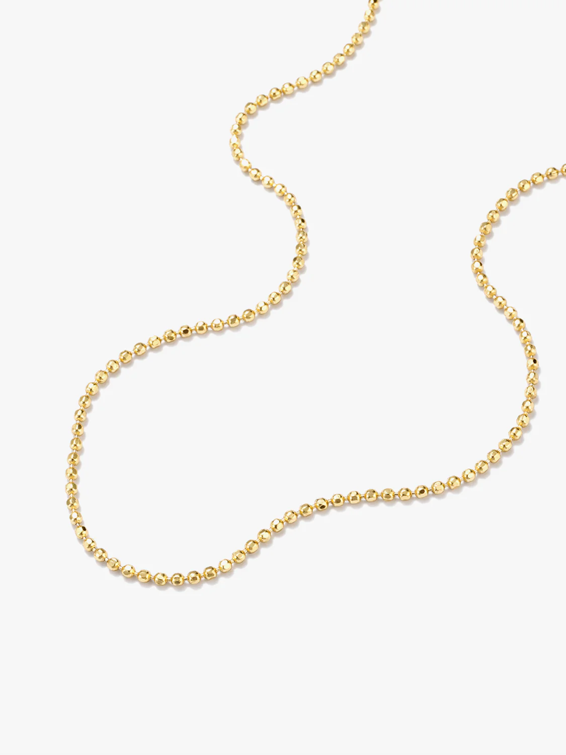 Sparkling Bead Chain Necklace