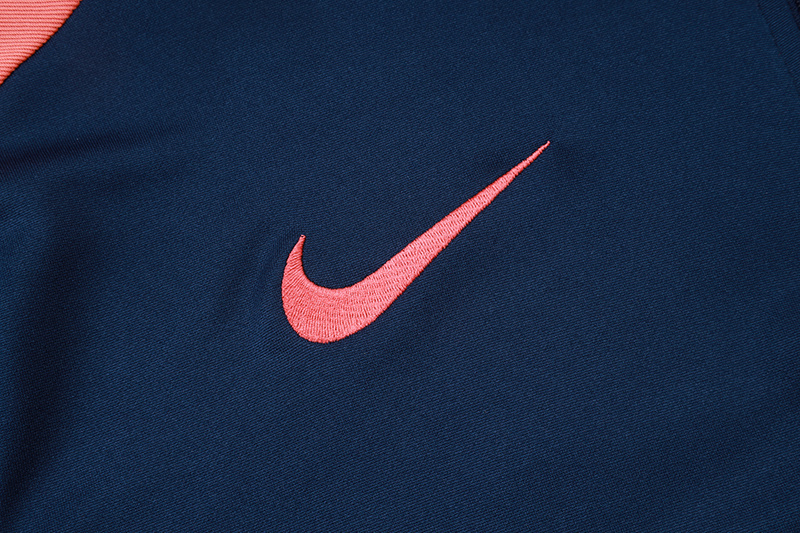 2025/2026 Barcelona Half Zip Tracksuit (Adult Kit)