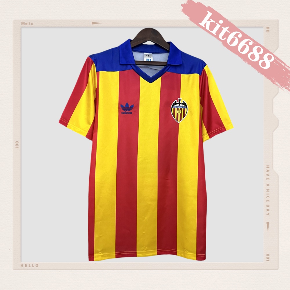 1980/1982 Valencia Home Retro Football Shirt