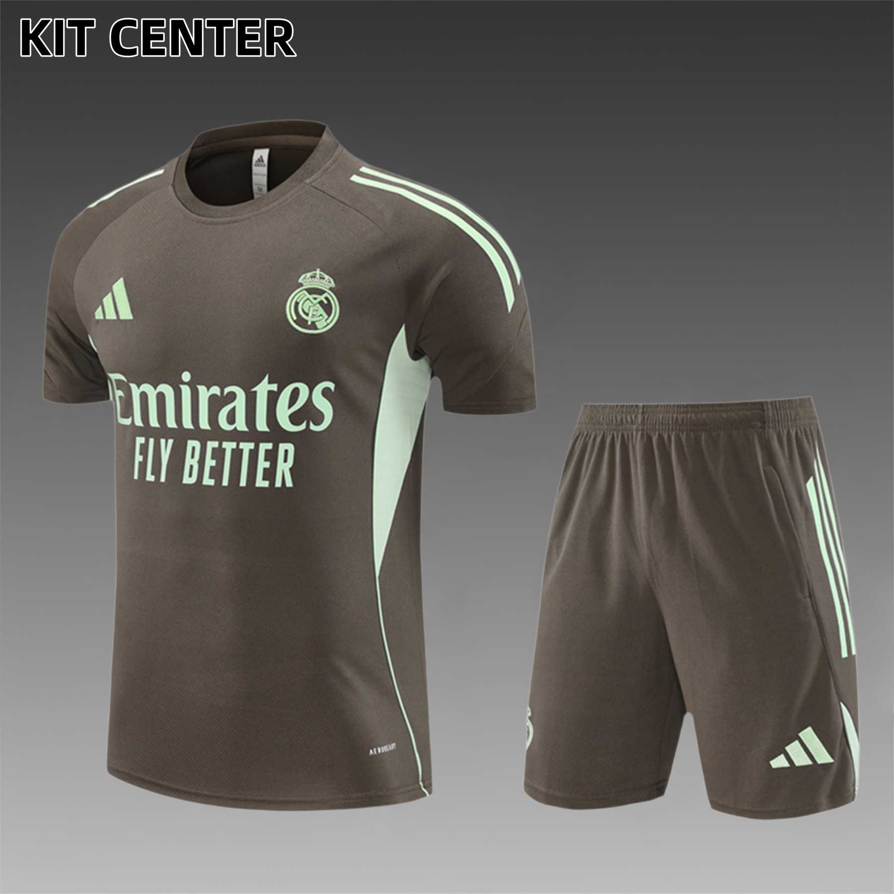 2025/2026 Real Madrid Adult Short Sleeve Training Suit (Adult Kit)