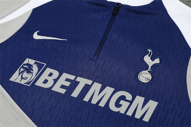 2025/2026 Tottenham Adult Half Zip Training Suit (Adult Kids Kit)