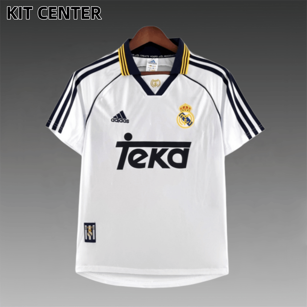 1998/2000 Real Madrid Home Retro Football Shirt
