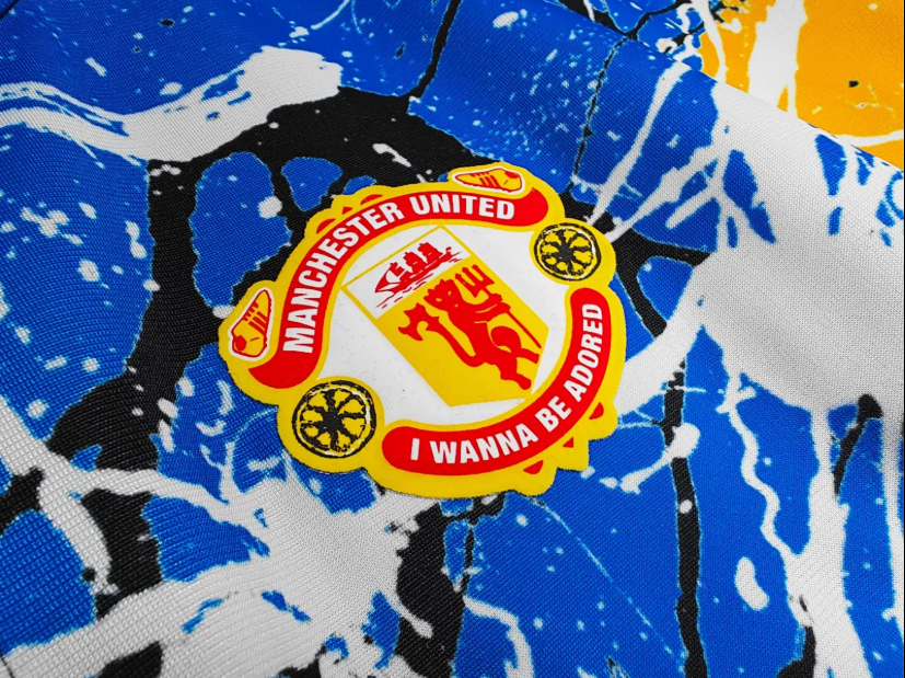 2627 Manchester United Rose Joint Edition Windbreaker